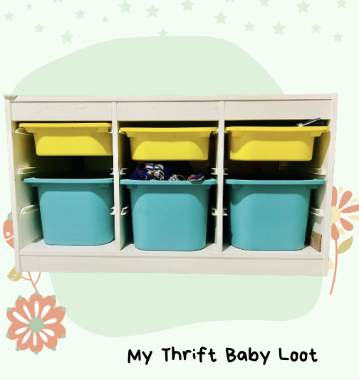 Preloved Ikea storage combination with boxes ( Kharghar )